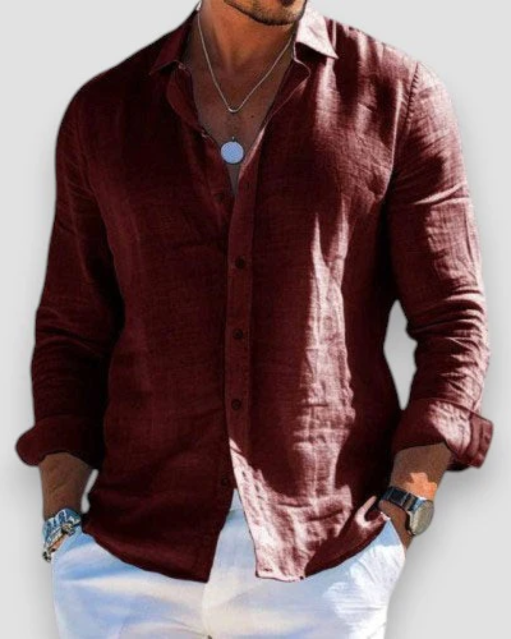 LEON | Camicia da uomo casual