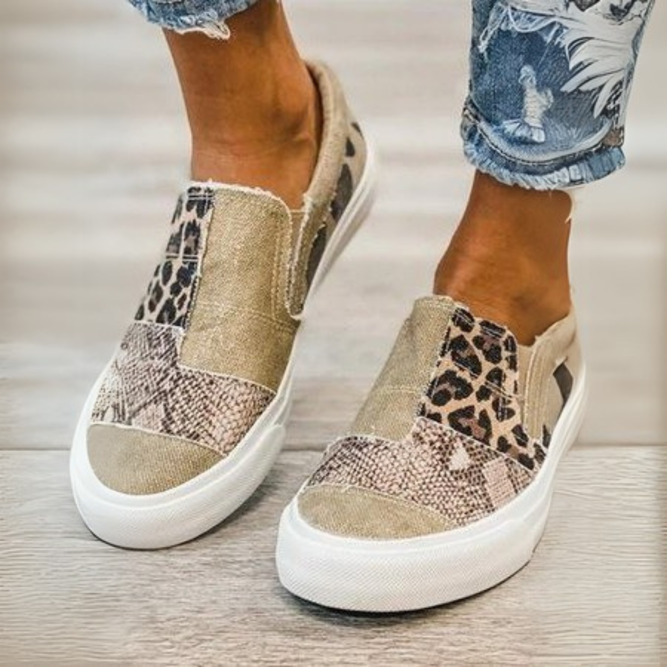 NAOMI™ - Scarpe slip-on confortevoli e di tendenza