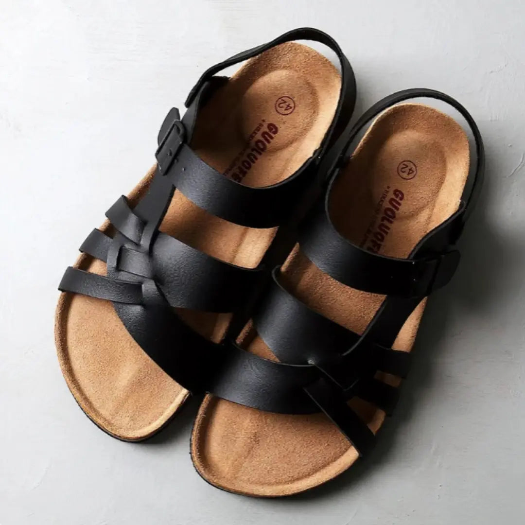 Giulia™ | Sandali Classici in Pelle con Comfort Ortopedico