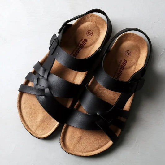 Giulia™ | Sandali Classici in Pelle con Comfort Ortopedico