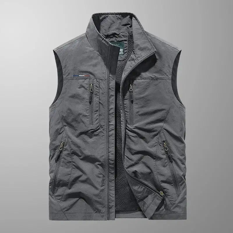 LUCAS | GILET CARGO TRASPIRANTE CON TASCHE MULTIPLE