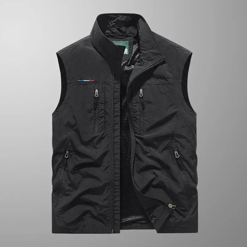 LUCAS | GILET CARGO TRASPIRANTE CON TASCHE MULTIPLE