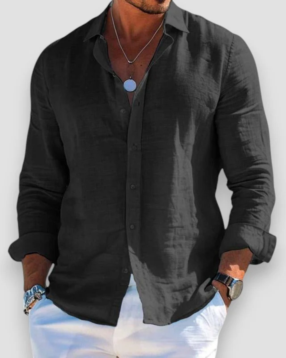 LEON | Camicia da uomo casual