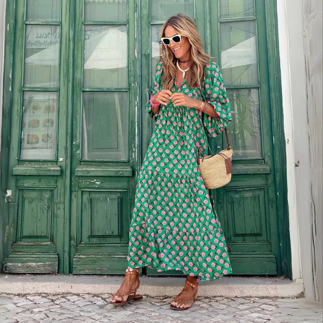 Flora | Abito Maxi Bohemien