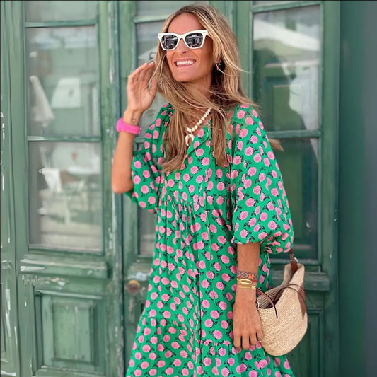 Flora | Abito Maxi Bohemien