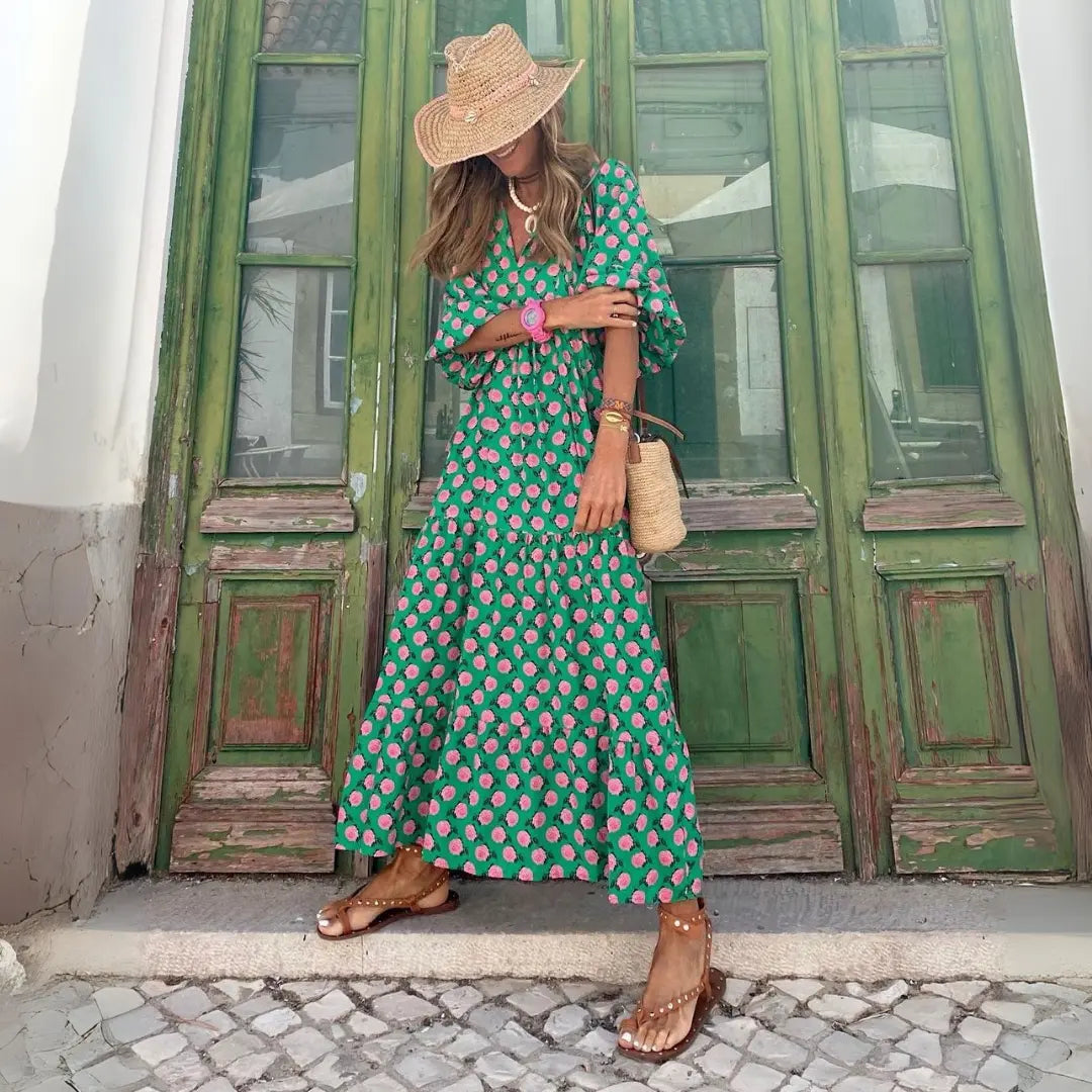 Flora | Abito Maxi Bohemien