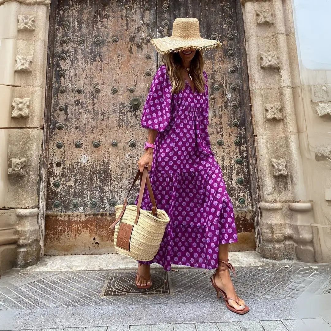 Flora | Abito Maxi Bohemien