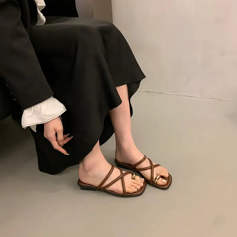 Julie | Sandali confortevoli in pelle