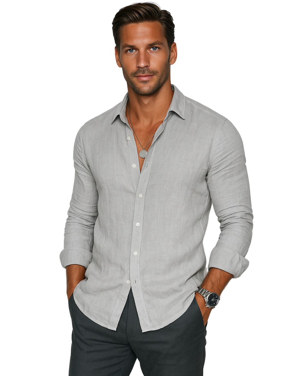 LEON | Camicia da uomo casual