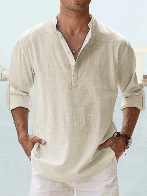 Leon - Camicia in Lino e Cotone