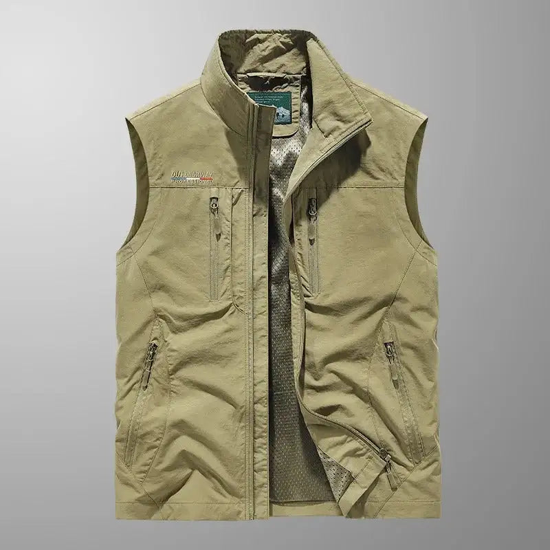 LUCAS | GILET CARGO TRASPIRANTE CON TASCHE MULTIPLE