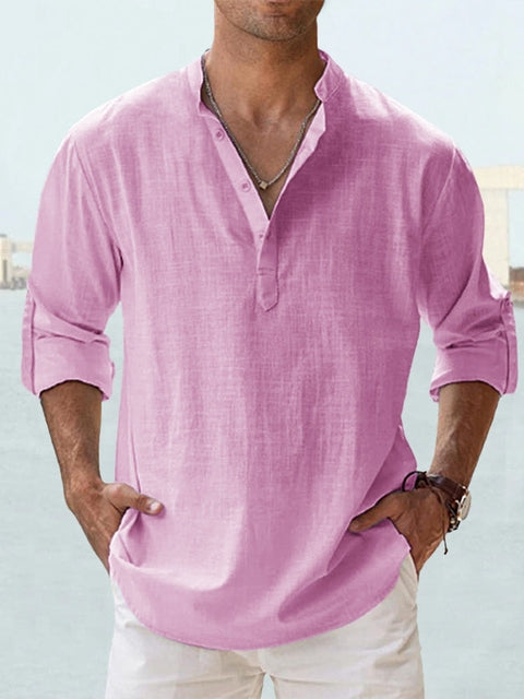 Leon - Camicia in Lino e Cotone