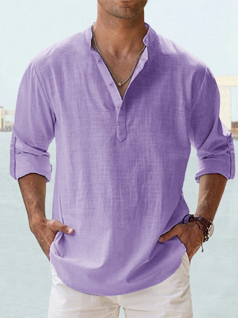 Leon - Camicia in Lino e Cotone